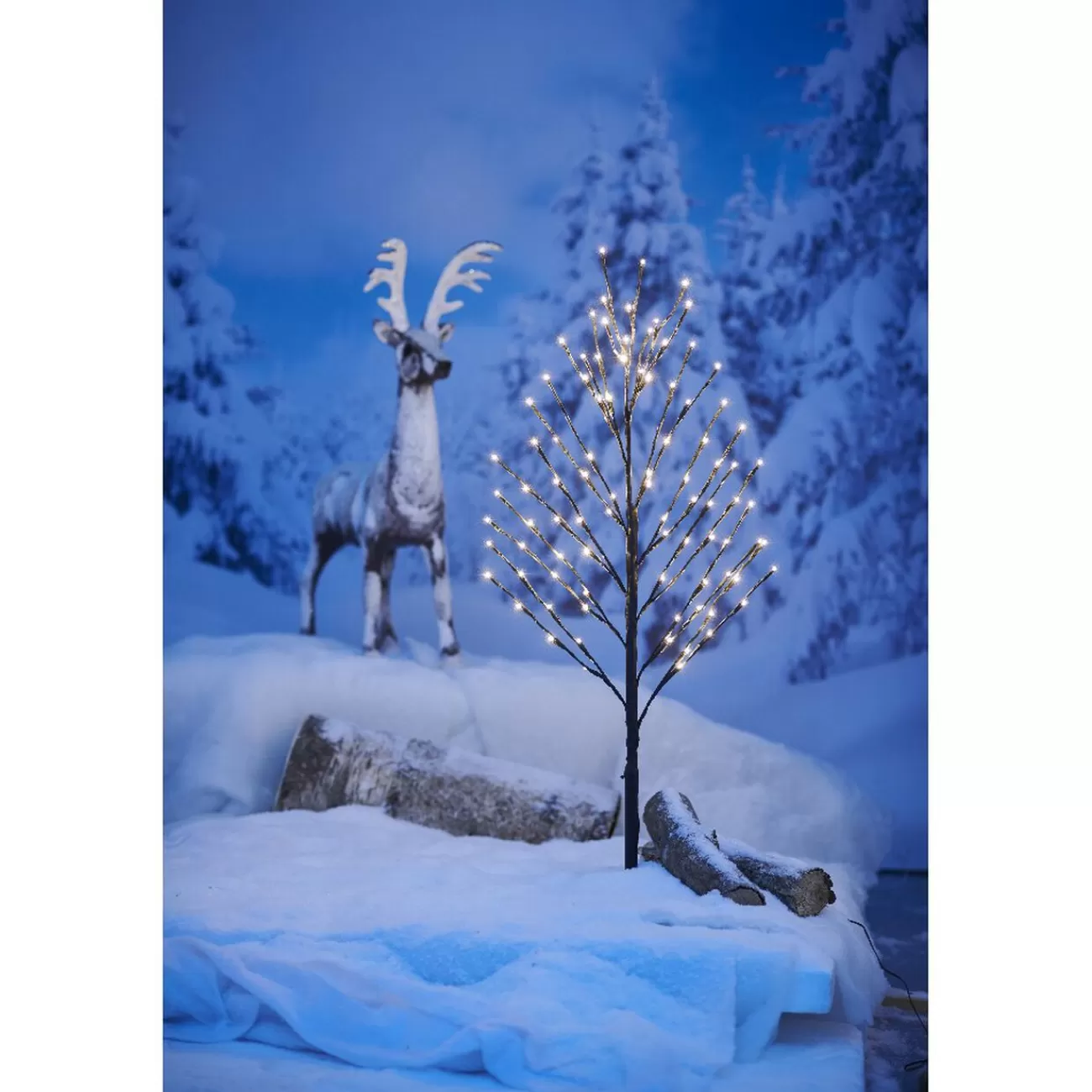 Gifi Arbre lumineux 100 cm< Décoration Extérieure De Noël