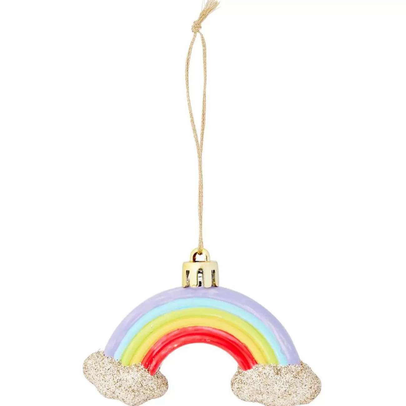 Gifi Arc-en-ciel à suspendre multicolore L7,5xH5cm< Décoration Sapin