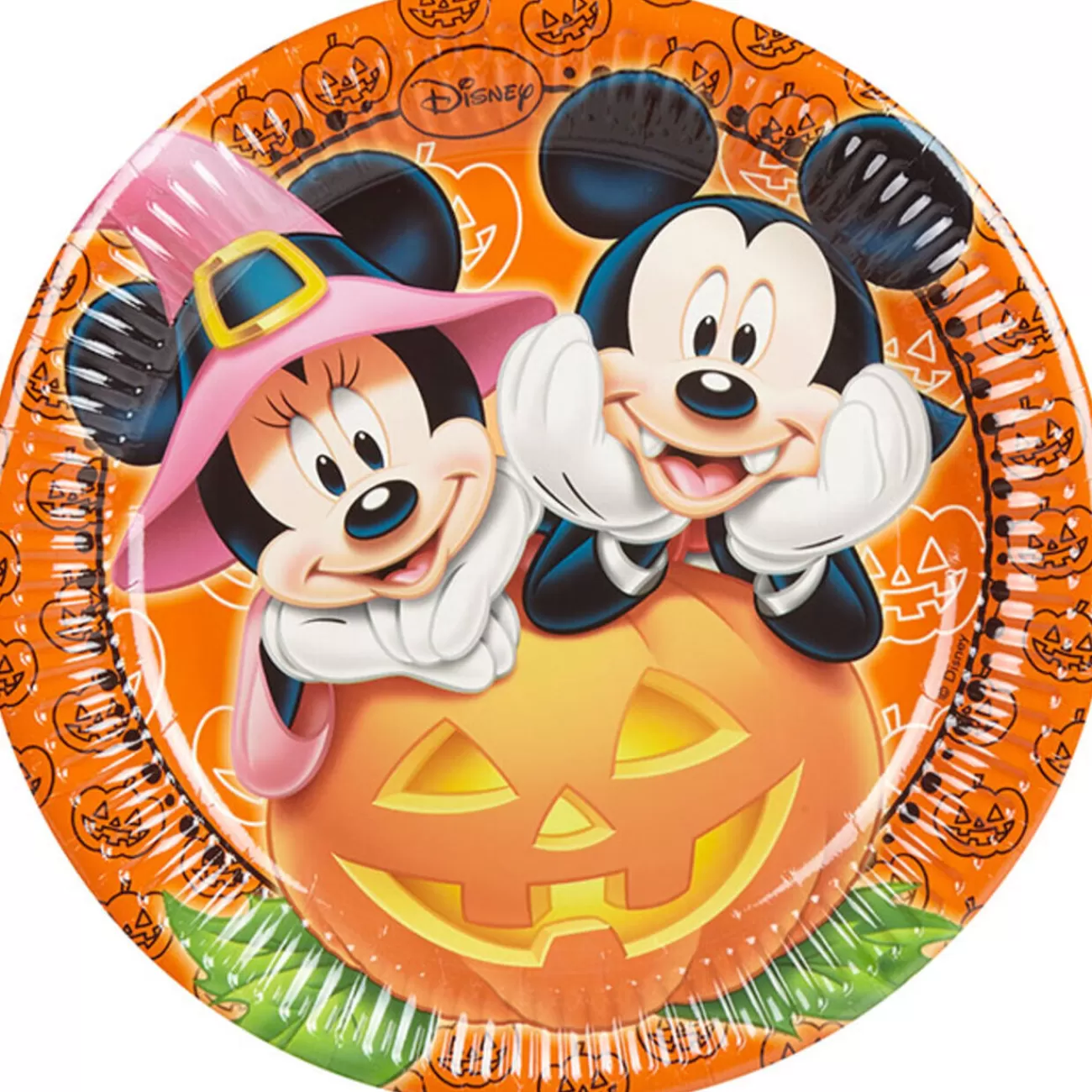 Gifi Assiette en carton Mickey Halloween x8 Best