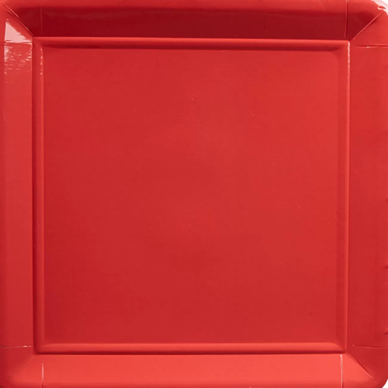 Gifi Assiette en carton rouge grenadine x8 Best Sale