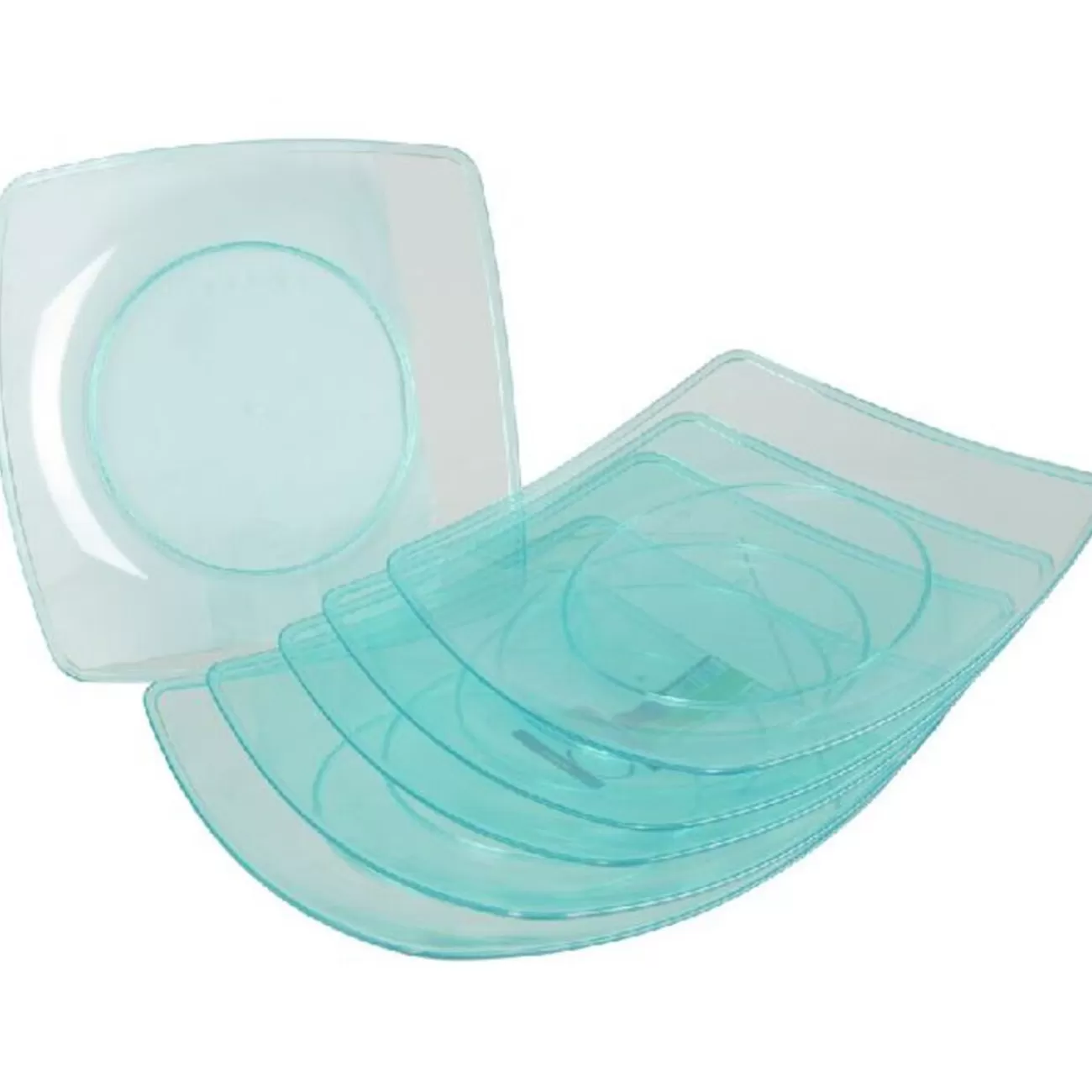 Gifi Assiette plastique bleu x4 Sale