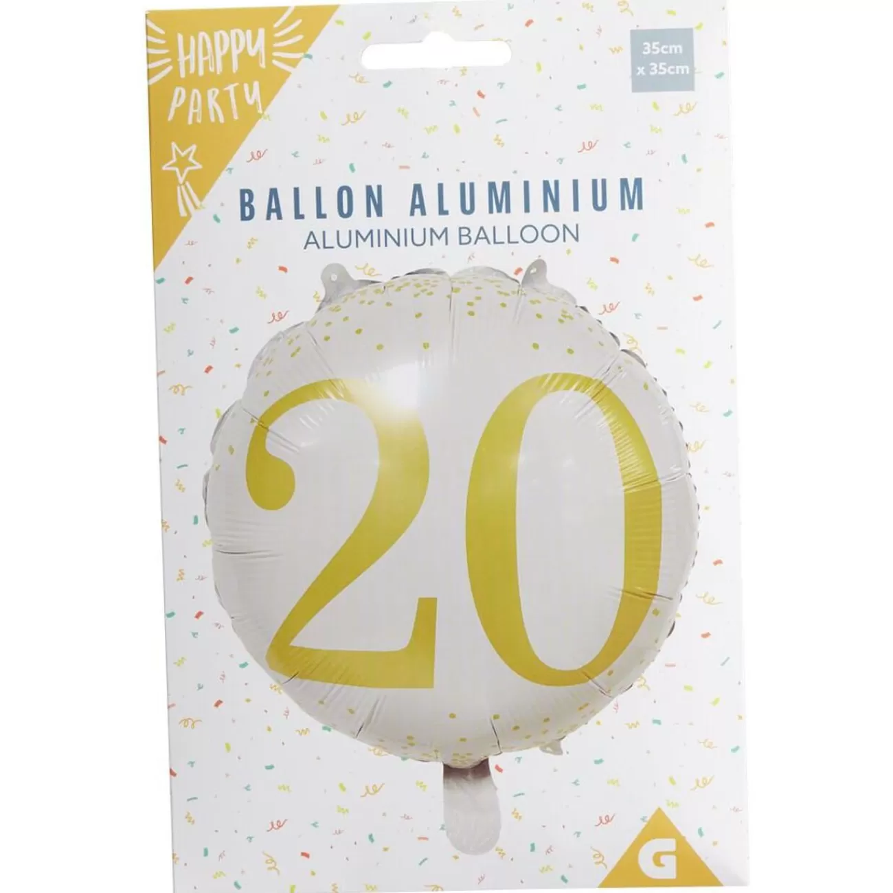 Gifi Ballon alu 20 ans Ø46cm Store