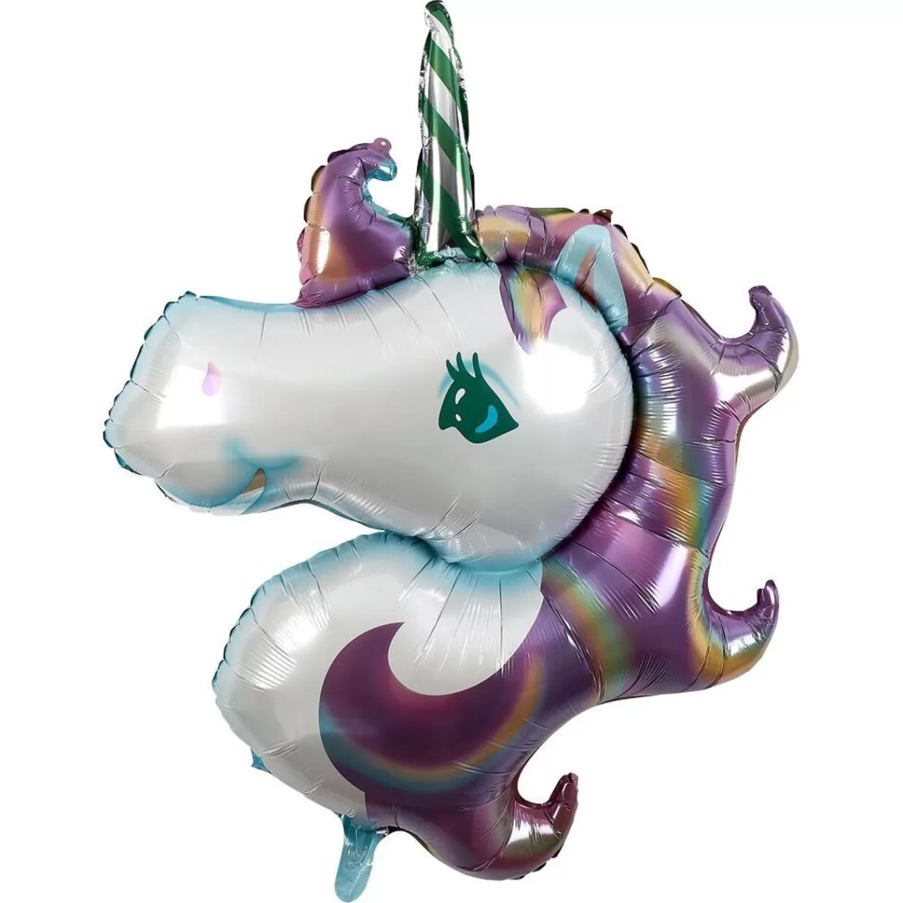 Gifi Ballon alu fée licorne bleuté H100cm Discount