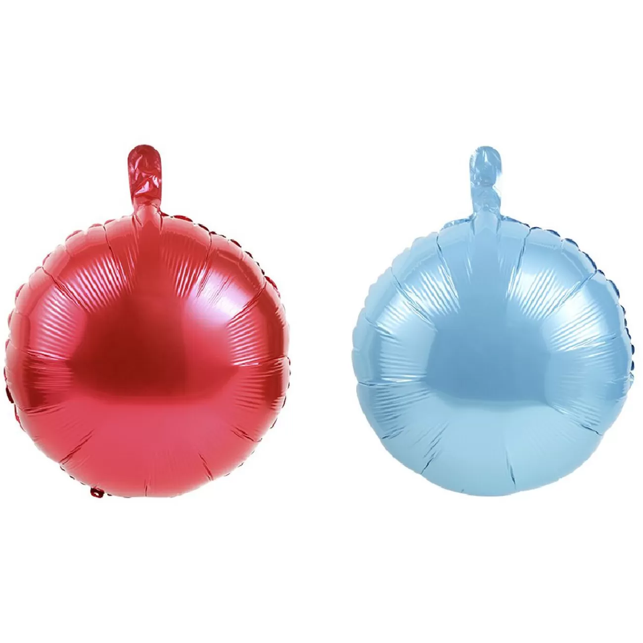 Gifi Ballon aluminium bleu et rouge x 2 Cheap