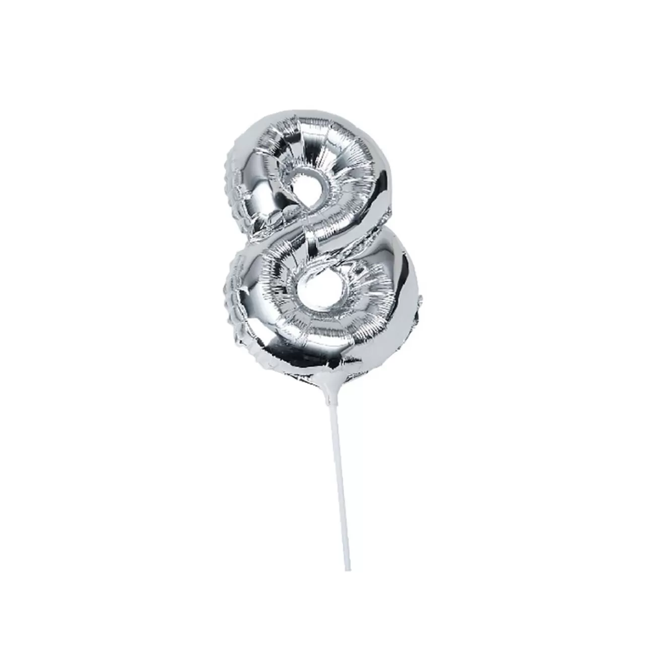 Gifi Ballon chiffre 8 en aluminium doré/argenté Outlet