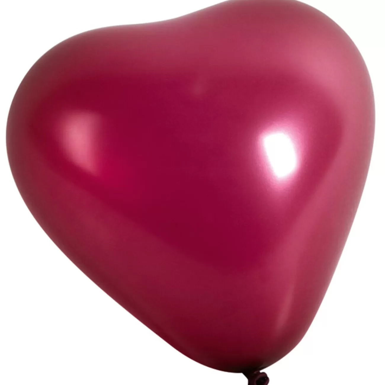 Gifi Ballon coeur bordeaux ivoire x8 Best