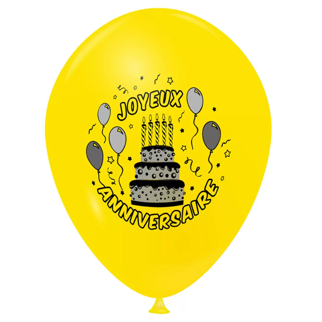 Gifi Ballon de baudruche anniversaire x10 Flash Sale