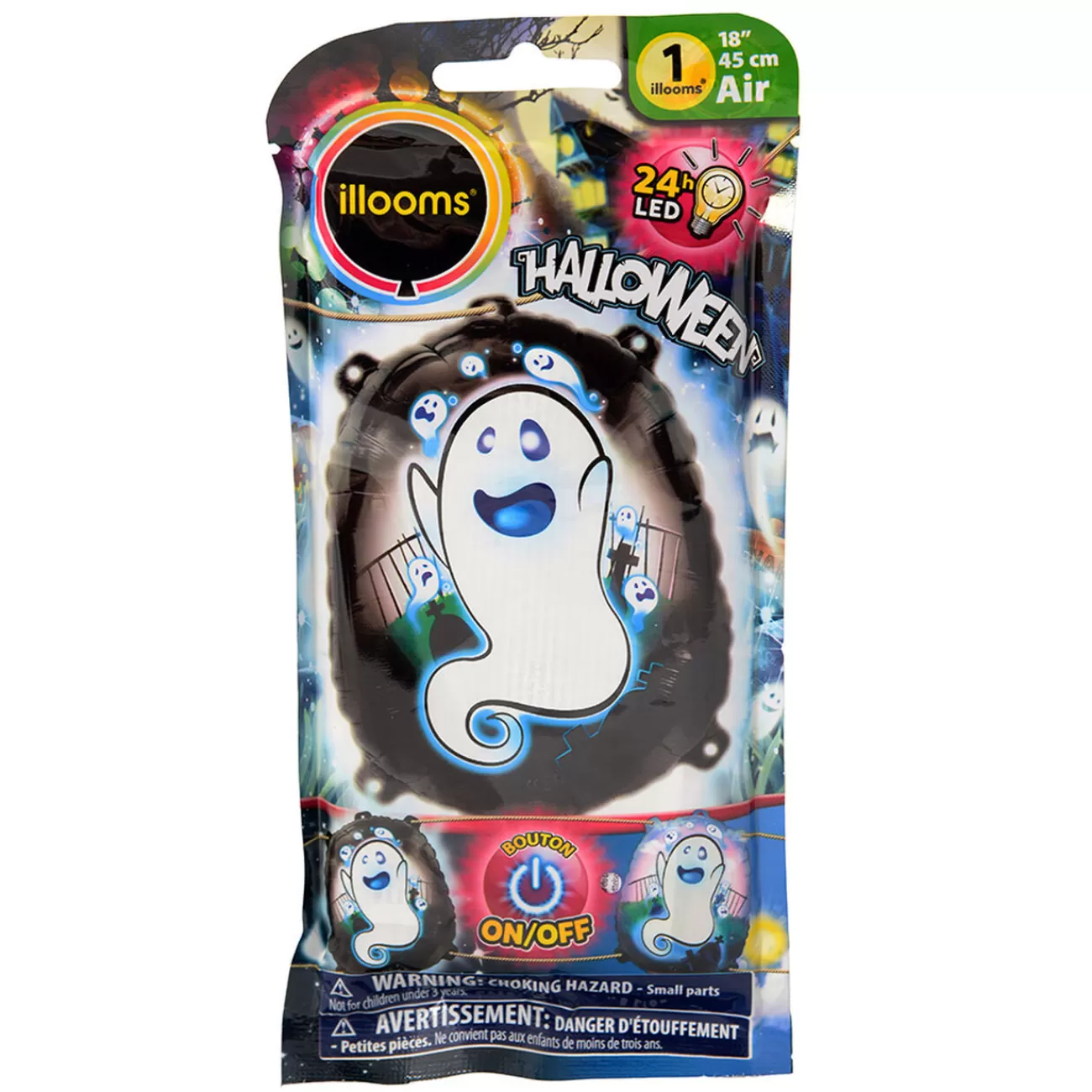 Gifi Ballon fantôme led Halloween Outlet