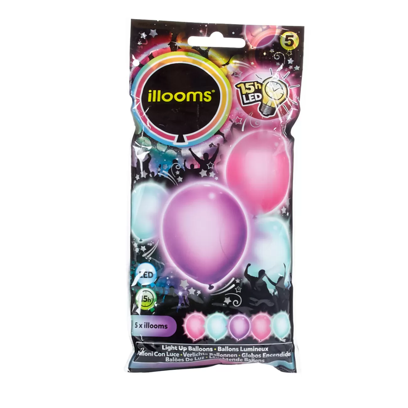 Gifi Ballon lumineux LED uni x5 New