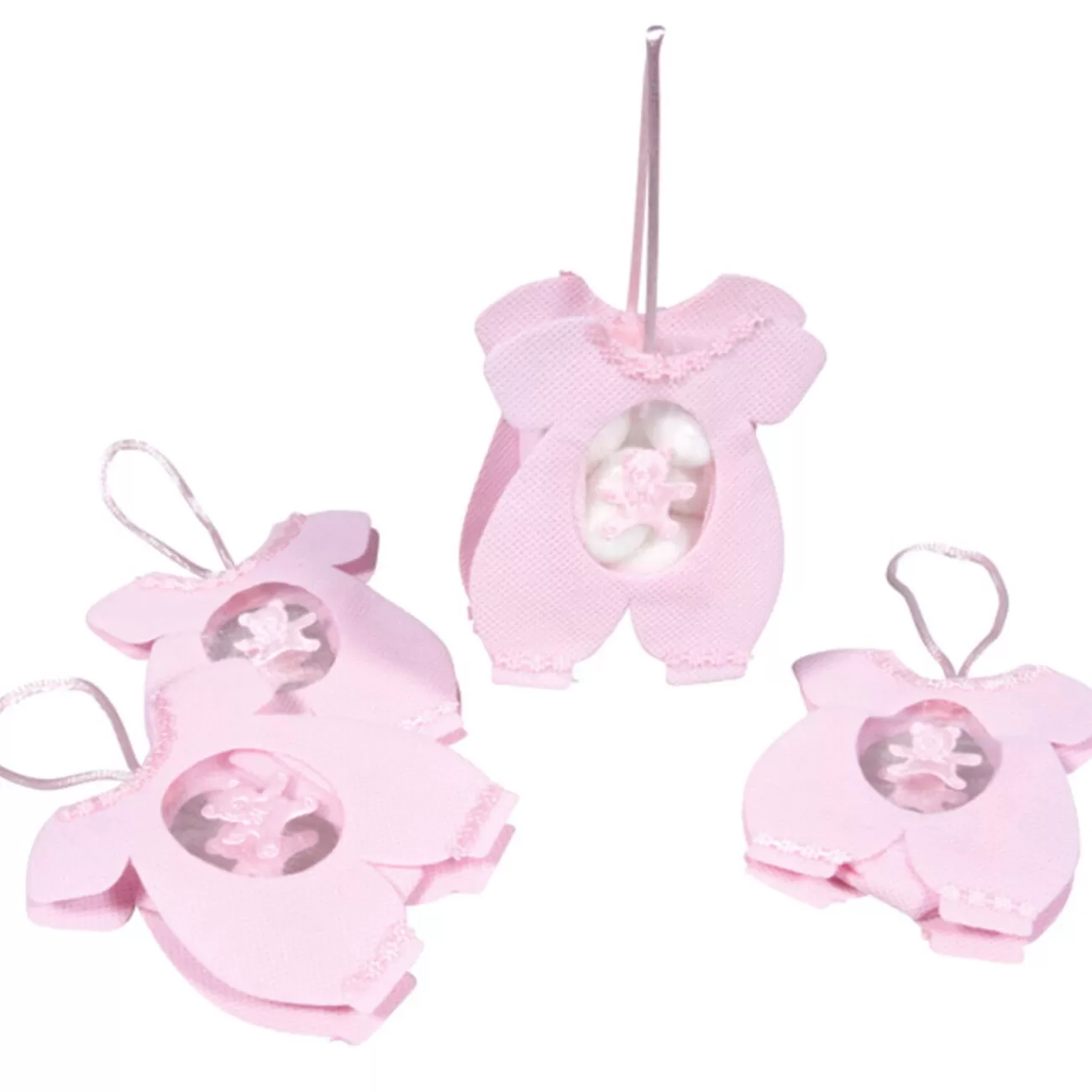 Gifi Ballotin grenouillère à dragées rose x4 Store