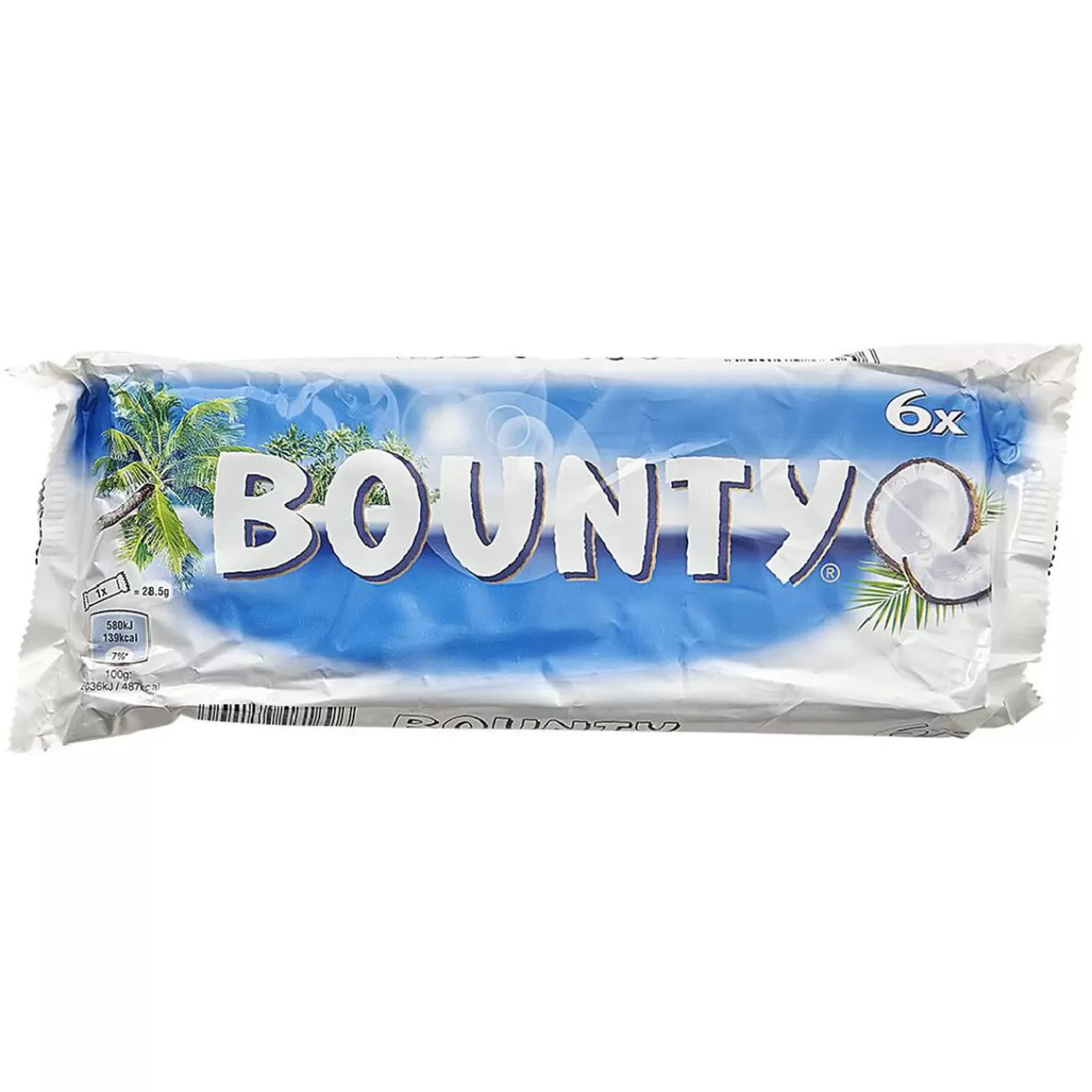 Gifi Barre chocolatée coco Bounty x6 Hot