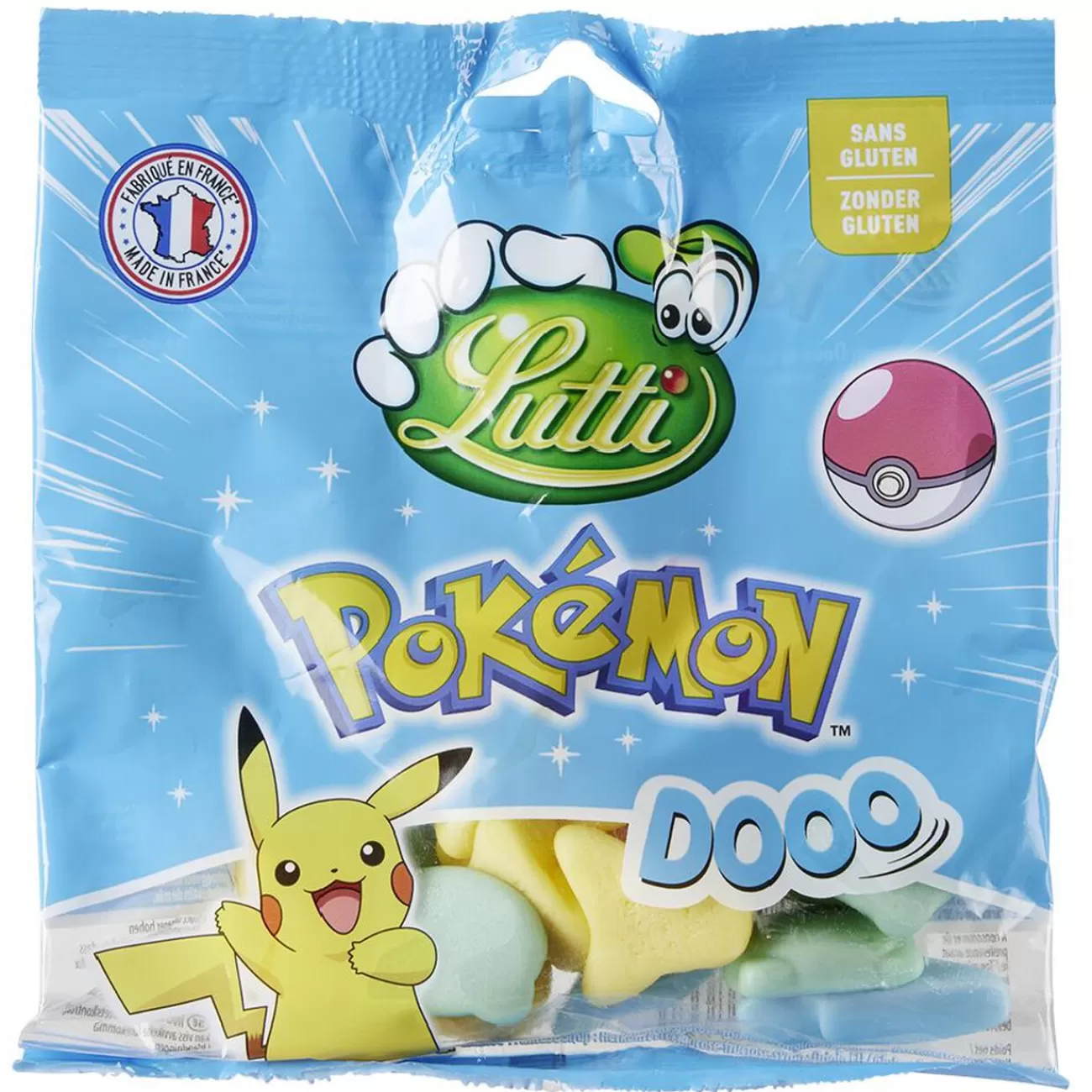 Gifi Bonbon gélifié Lutti Pokémon dooo sans gluten 100g Outlet