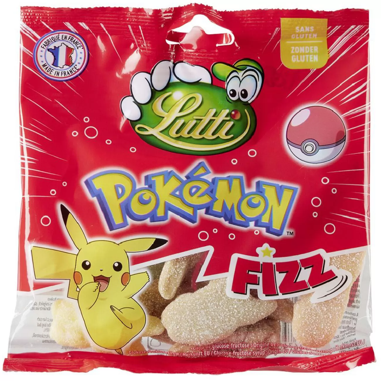 Gifi Bonbon gélifié Lutti Pokémon fizz 100g Cheap