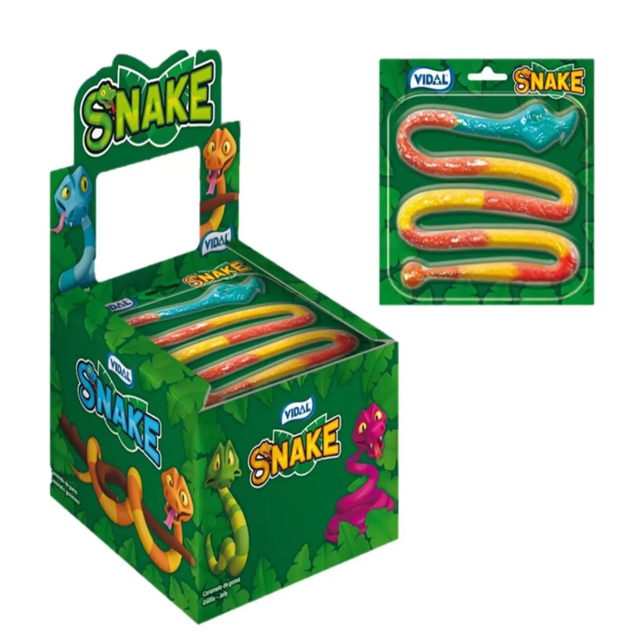 Gifi Bonbon serpent géant 1m Vidal Snake Jelly 66gr Fashion