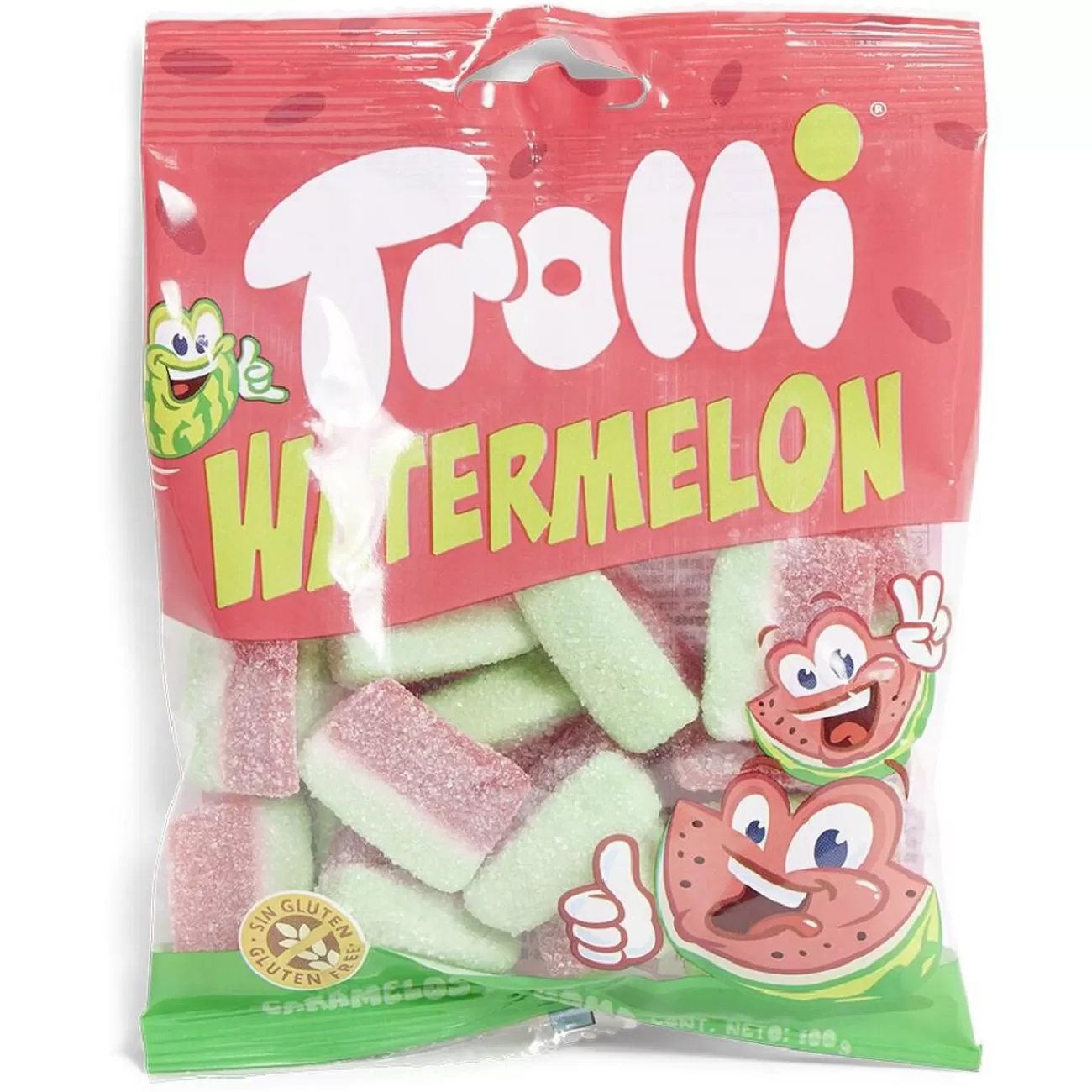 Gifi Bonbon Trolli pastèque 100g Cheap