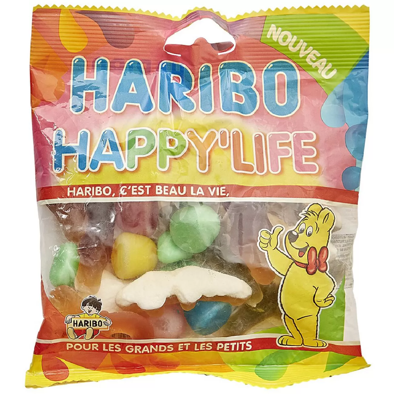 Gifi Bonbons gélifiés Haribo Happy Life Shop