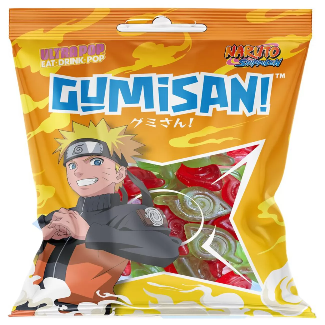 Gifi Bonbons Gumisan Naruto saveur cerise et pomme 180g Best Sale