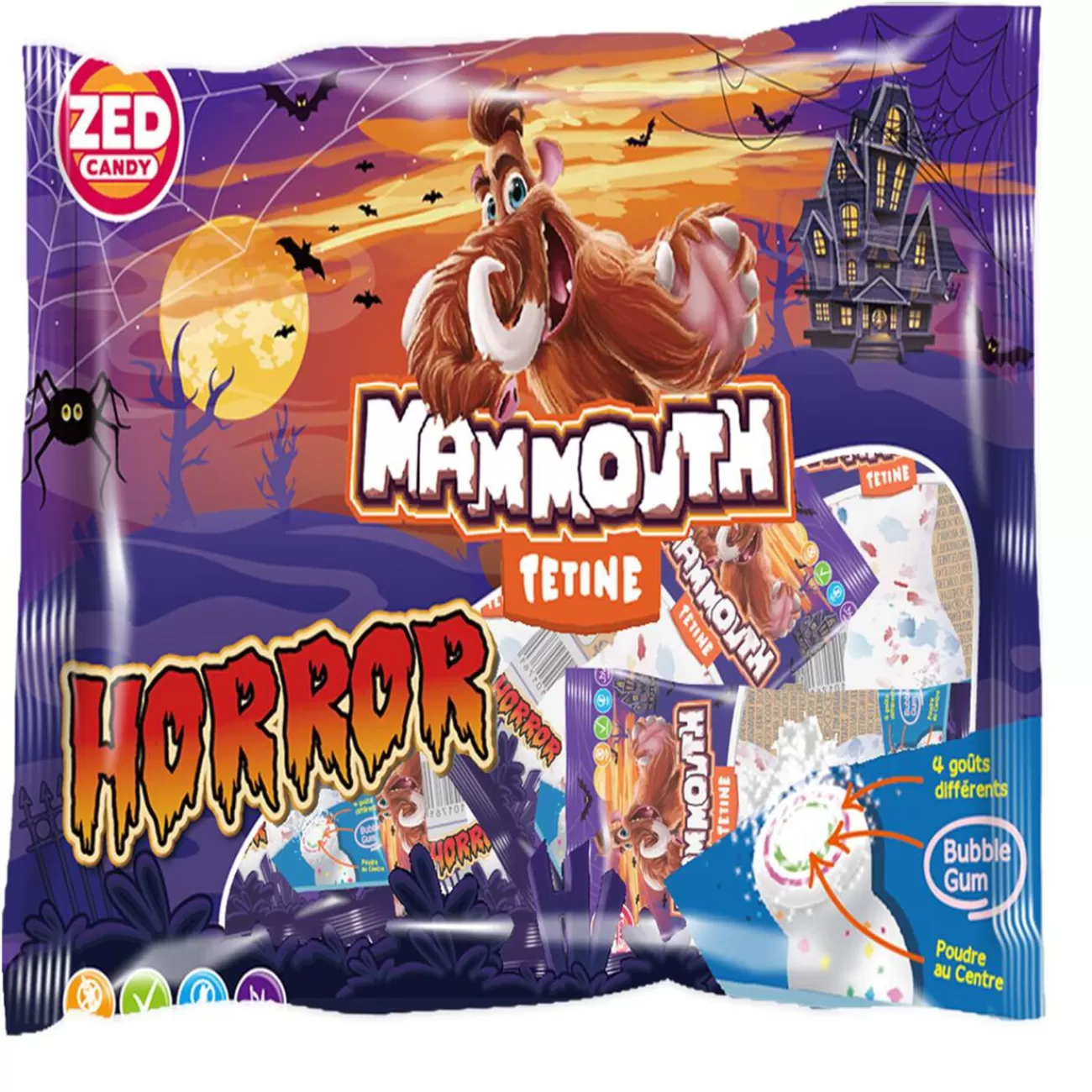 Gifi Bonbons Halloween Mammouth forme tétine 300gr Shop