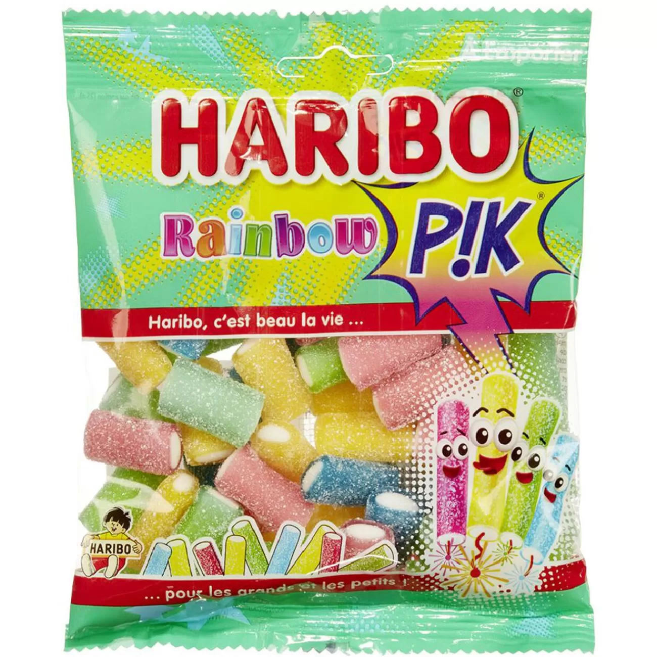 Gifi Bonbons Haribo Rainbowpik goût acide Flash Sale