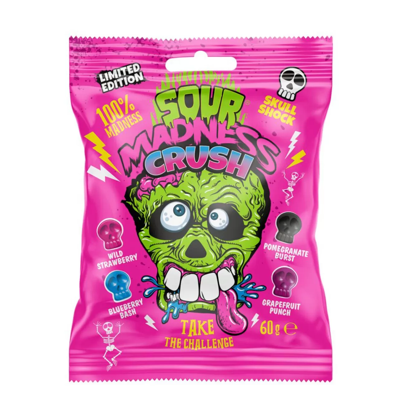 Gifi Bonbons Sour Madness Crush 60g Hot