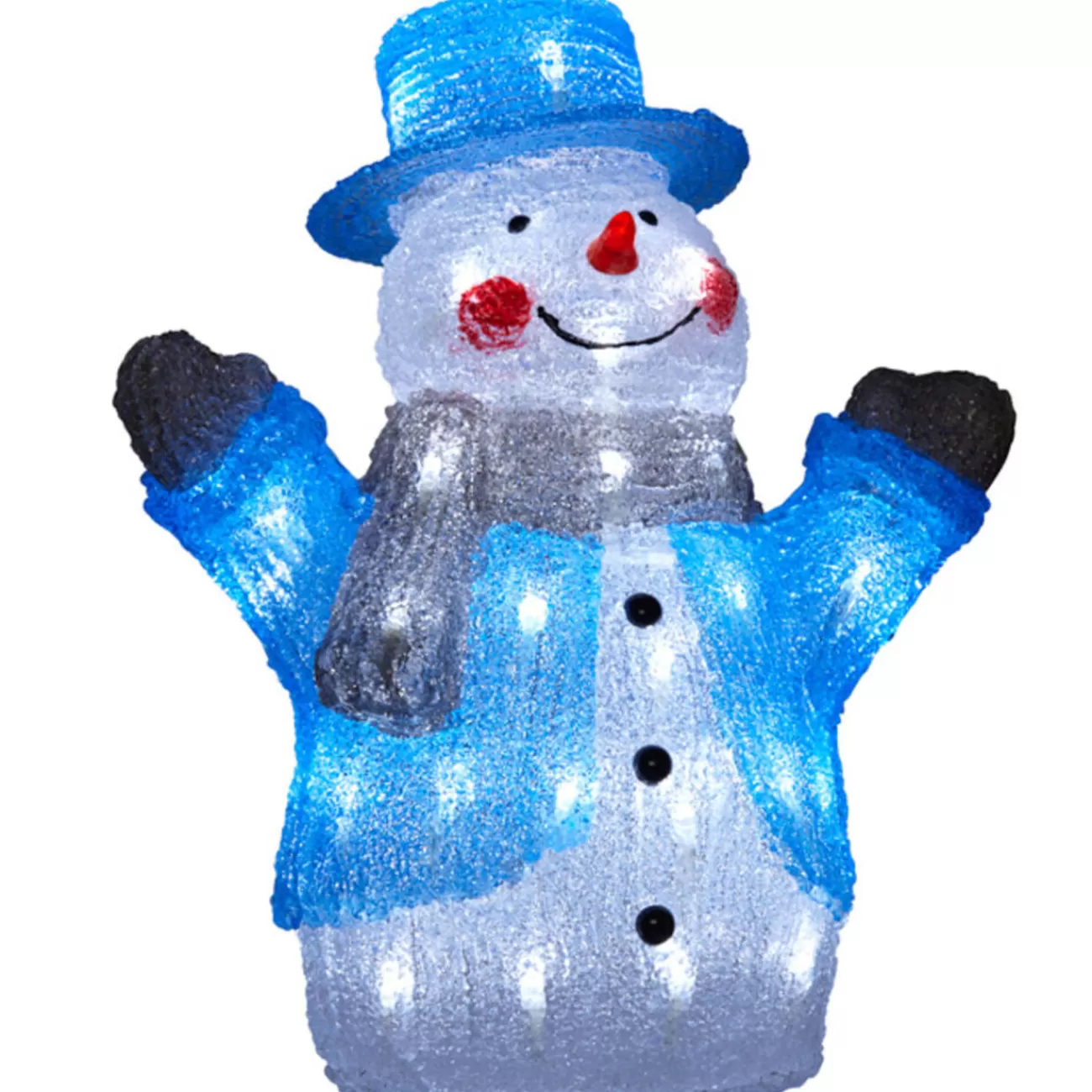 Gifi Bonhomme de neige 3D lumineux fixe< Décoration Extérieure De Noël