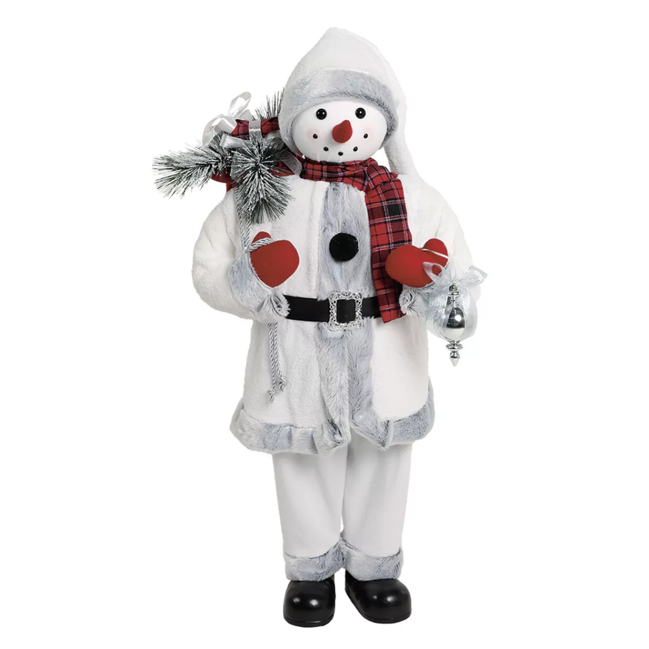 Gifi Bonhomme de neige XL L40 x l30x H90 cm< Décoration Intérieure De Noël