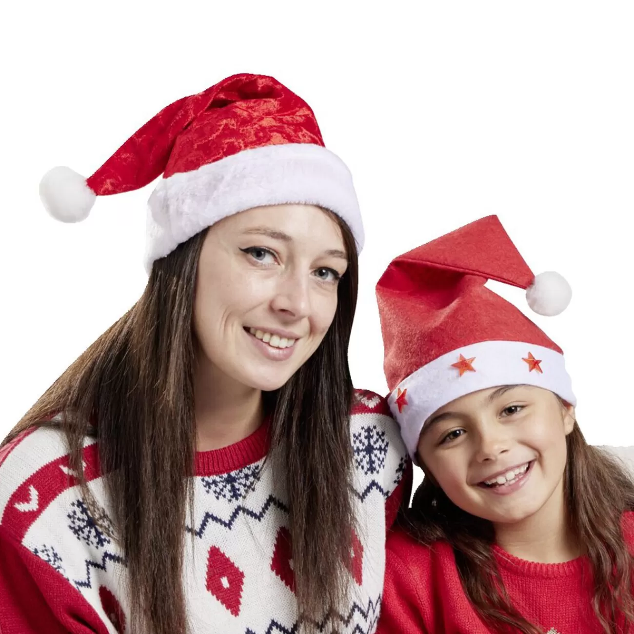 Gifi Bonnet de Noël en velours< Déguisement Et Tenue De Noël