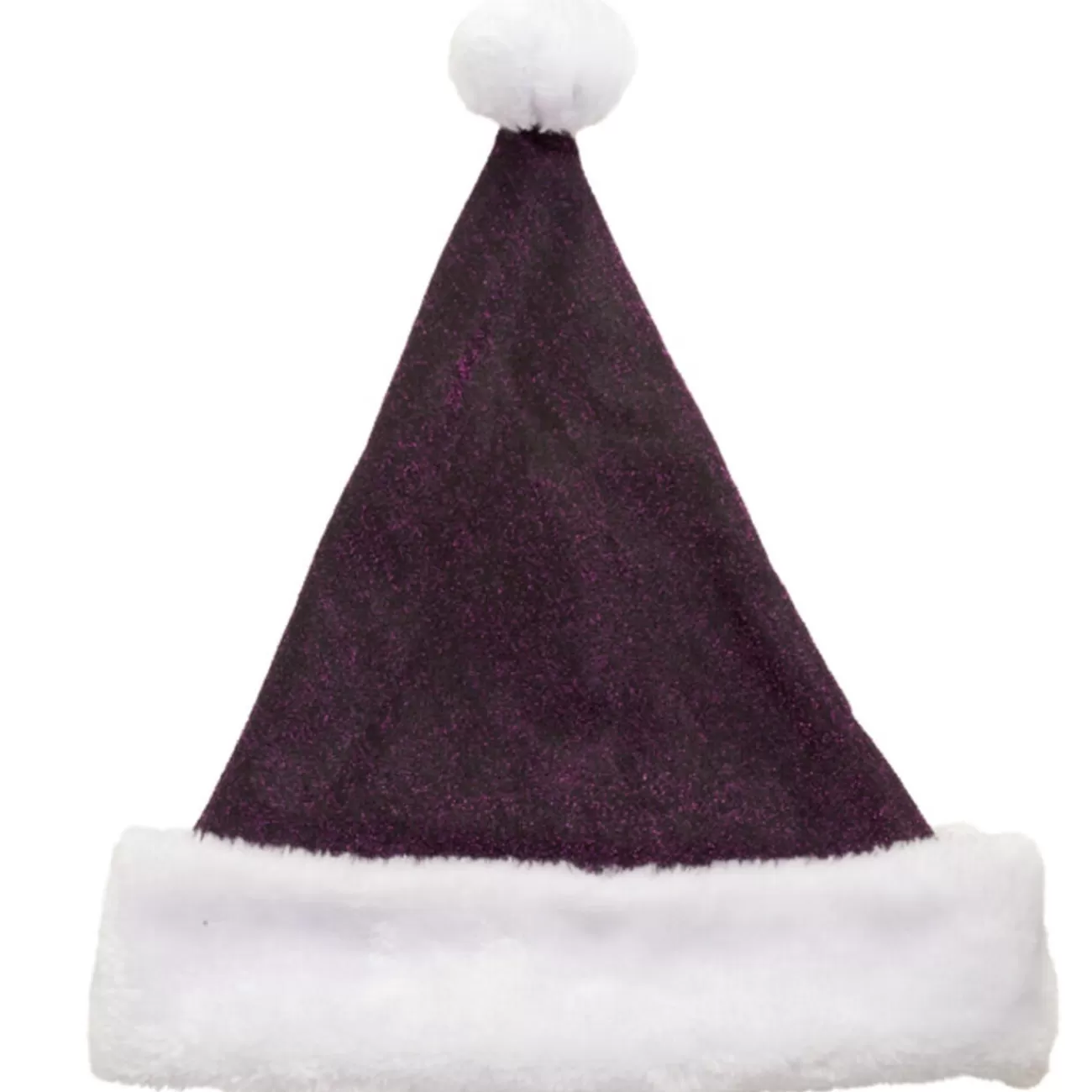 Gifi Bonnet de Noël violet pailleté Sale