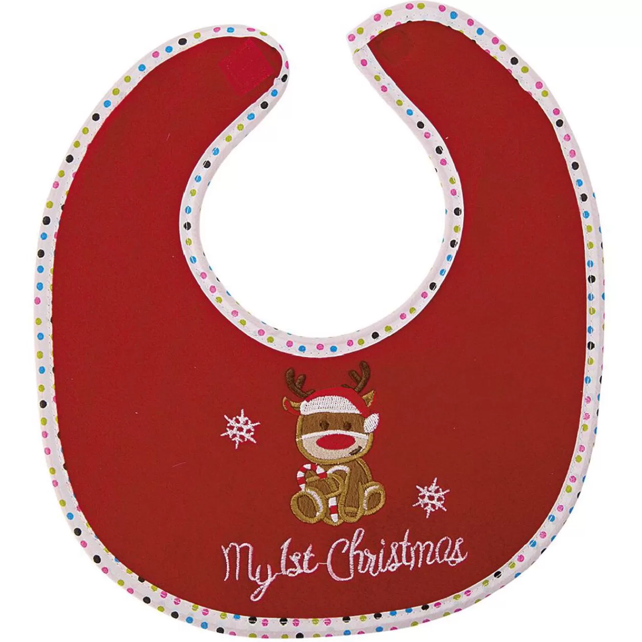 Gifi Bonnet et Bavoir brodés pour bébé de Noël< Déguisement Et Tenue De Noël