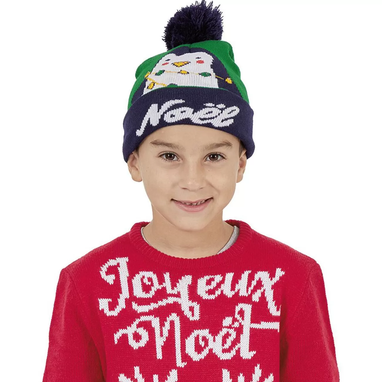 Gifi Bonnet lumineux de Noël enfant< Déguisement Et Tenue De Noël