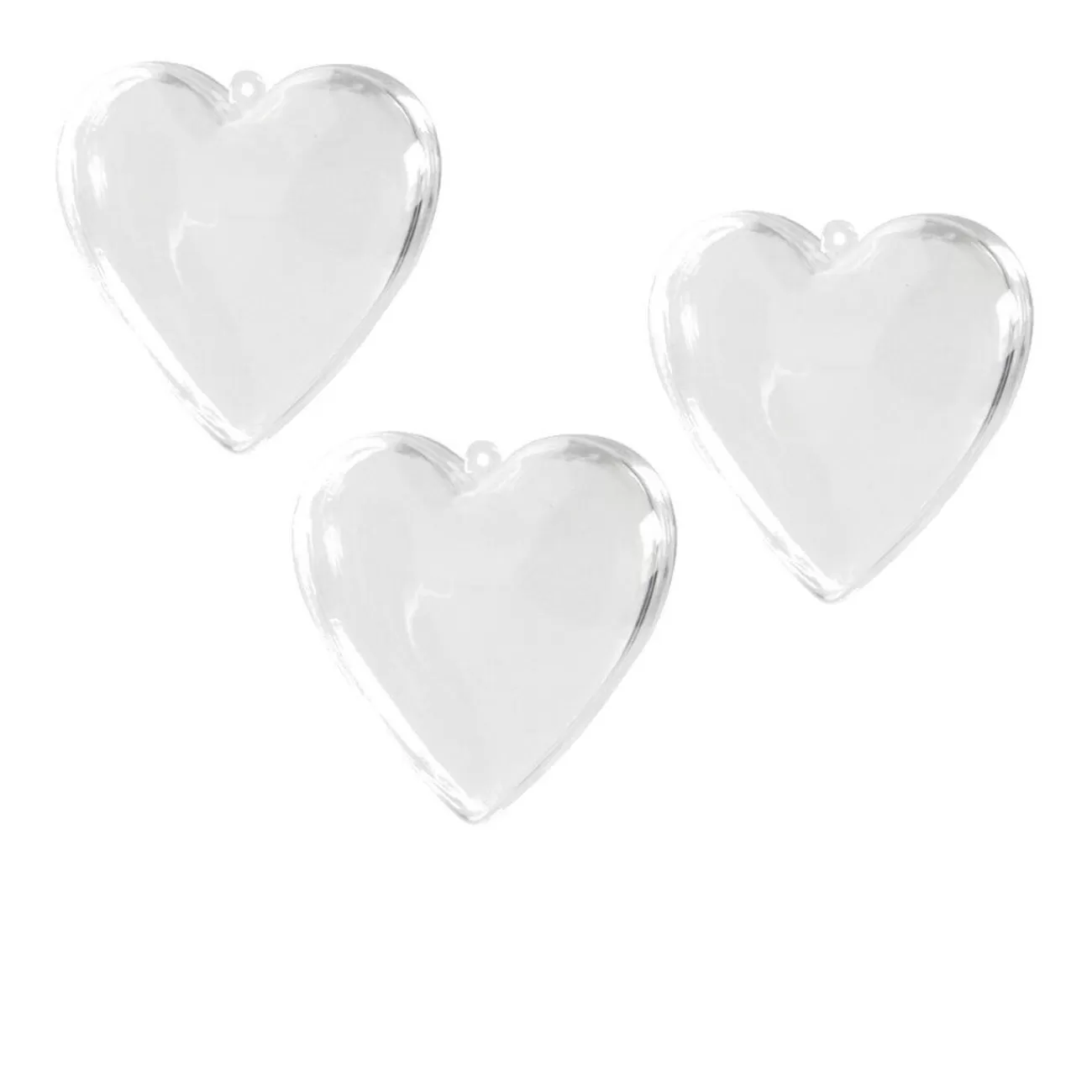 Gifi Boîte forme coeur transparent x3 New