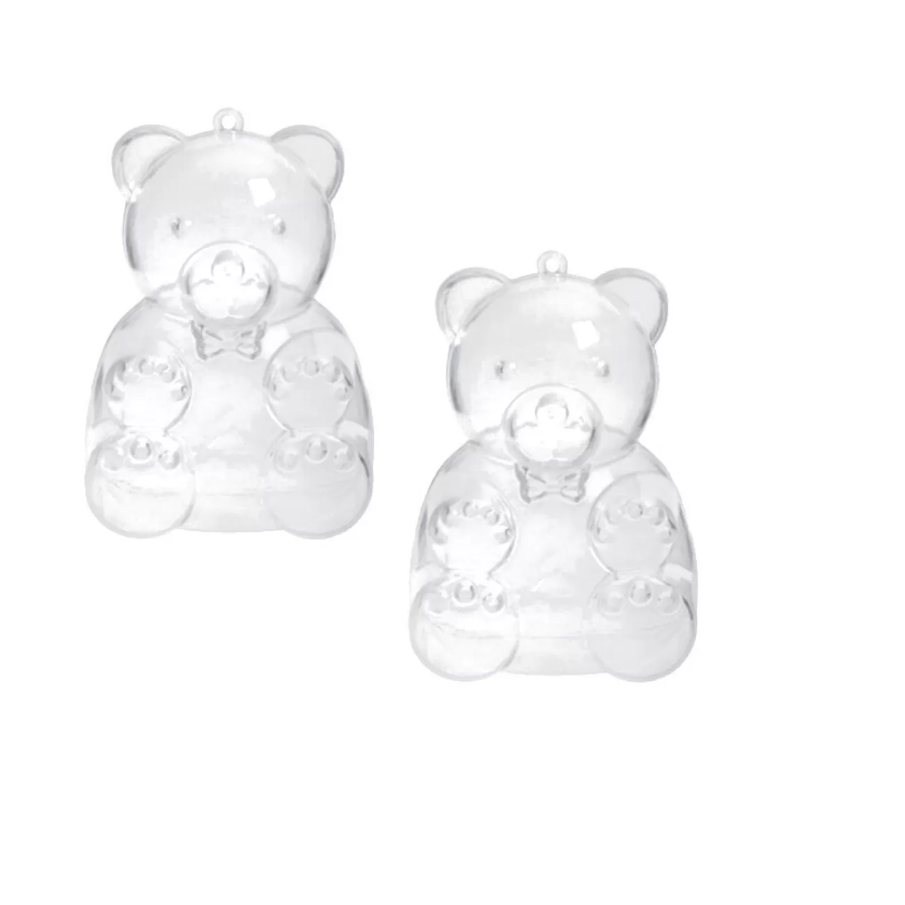 Gifi Boîte forme ourson transparent x2 Flash Sale