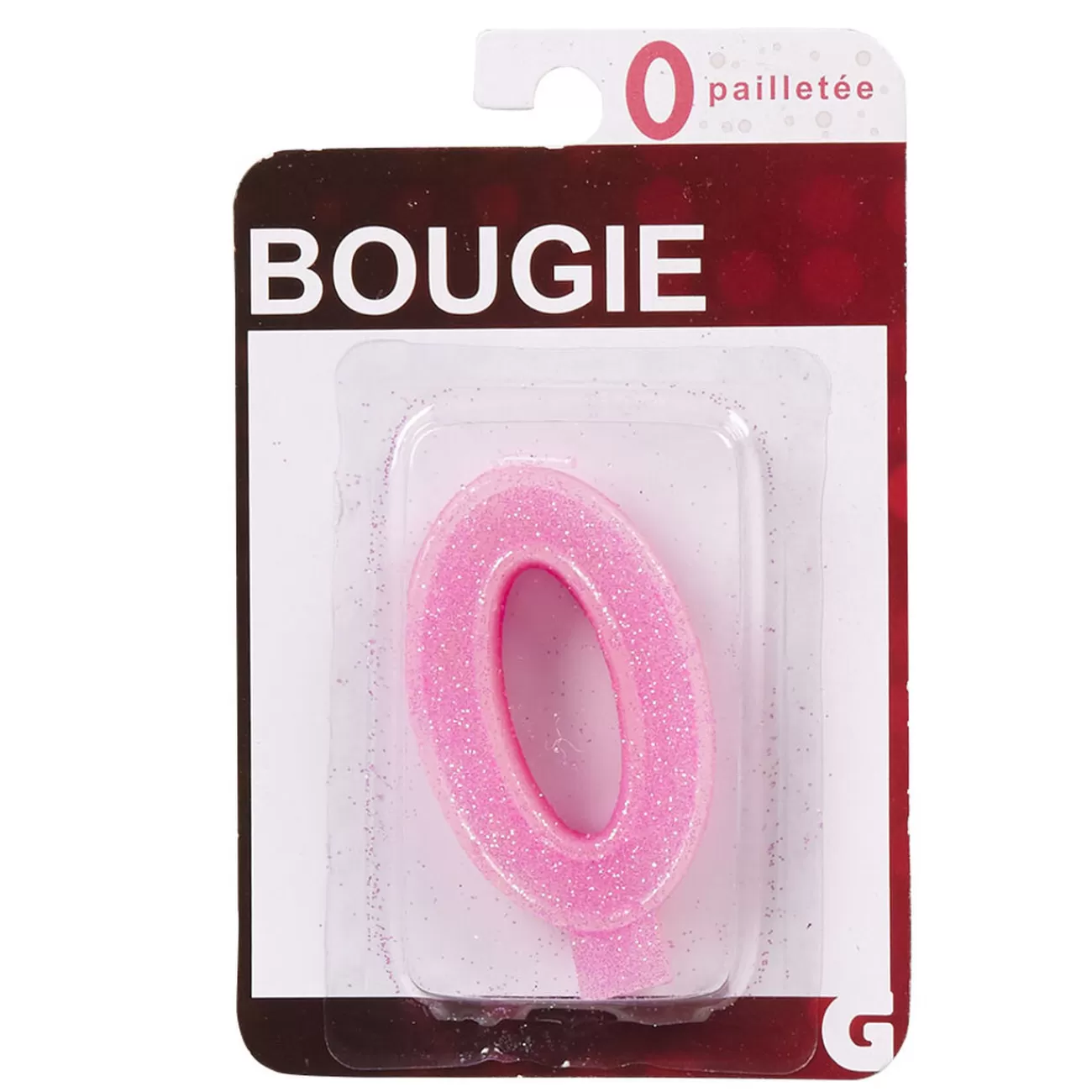 Gifi Bougie anniversaire chiffre 0 Best Sale