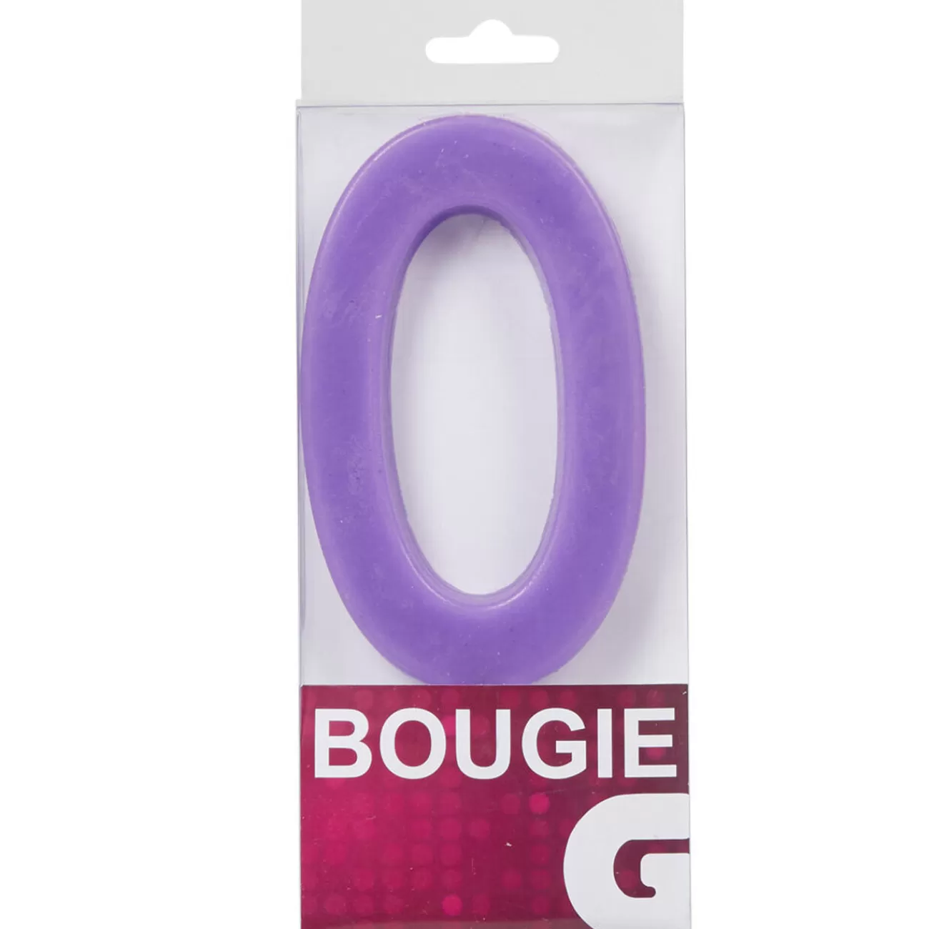 Gifi Bougie anniversaire chiffre 0 violet Cheap