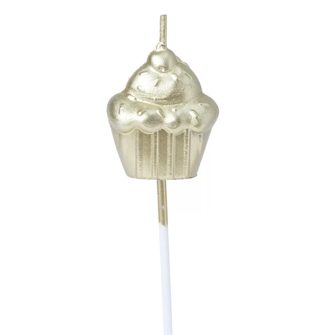 Gifi Bougie anniversaire cupcake doré x 5 Sale