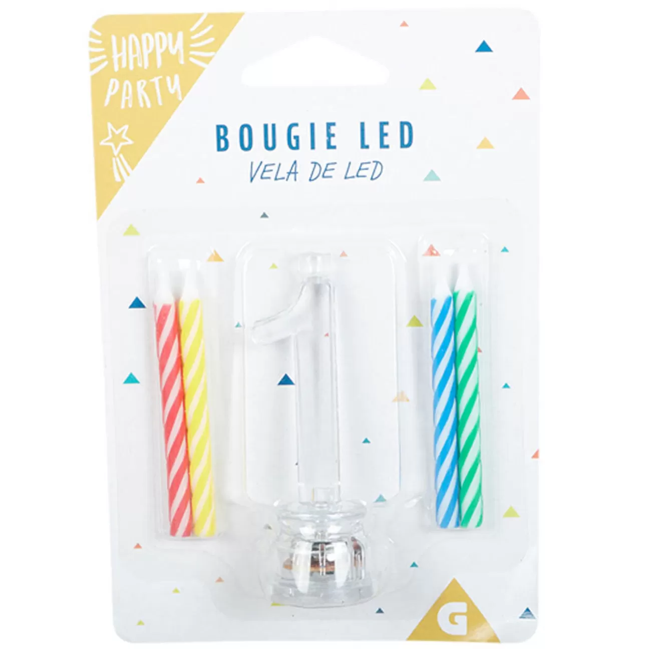 Gifi Bougie anniversaire lumineuse à led chiffre 1 Cheap