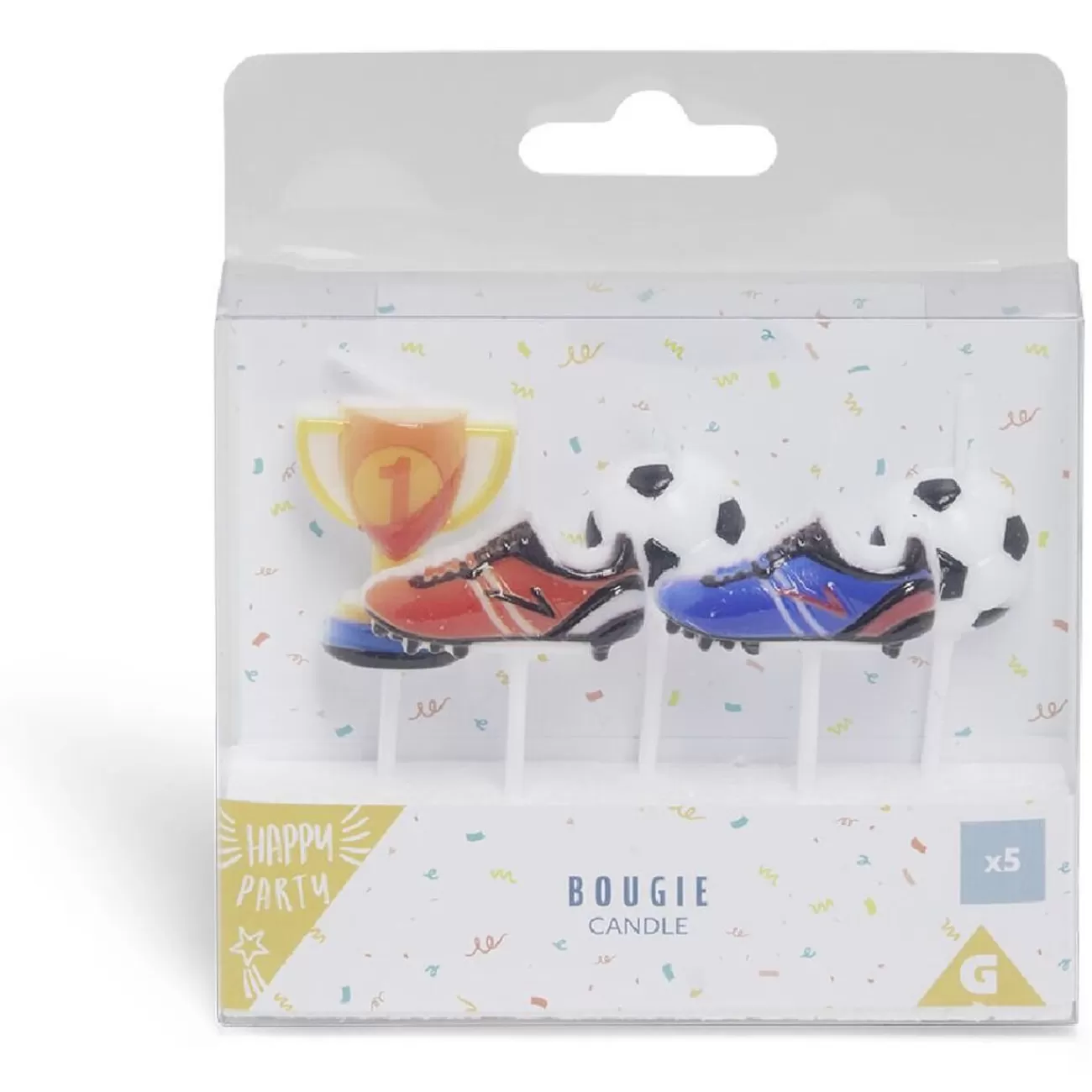 Gifi Bougie football pique x5 Store