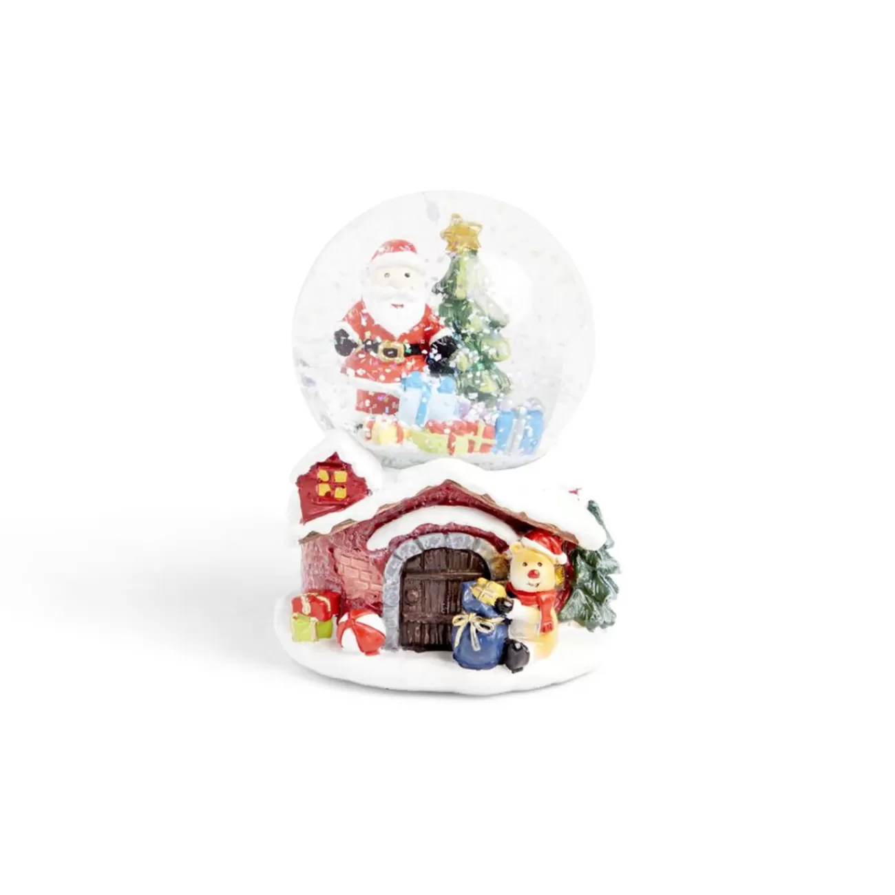 Gifi Boule à neige Noël Ø8,3xH10,5 cm - 4 modèles< Décoration Intérieure De Noël