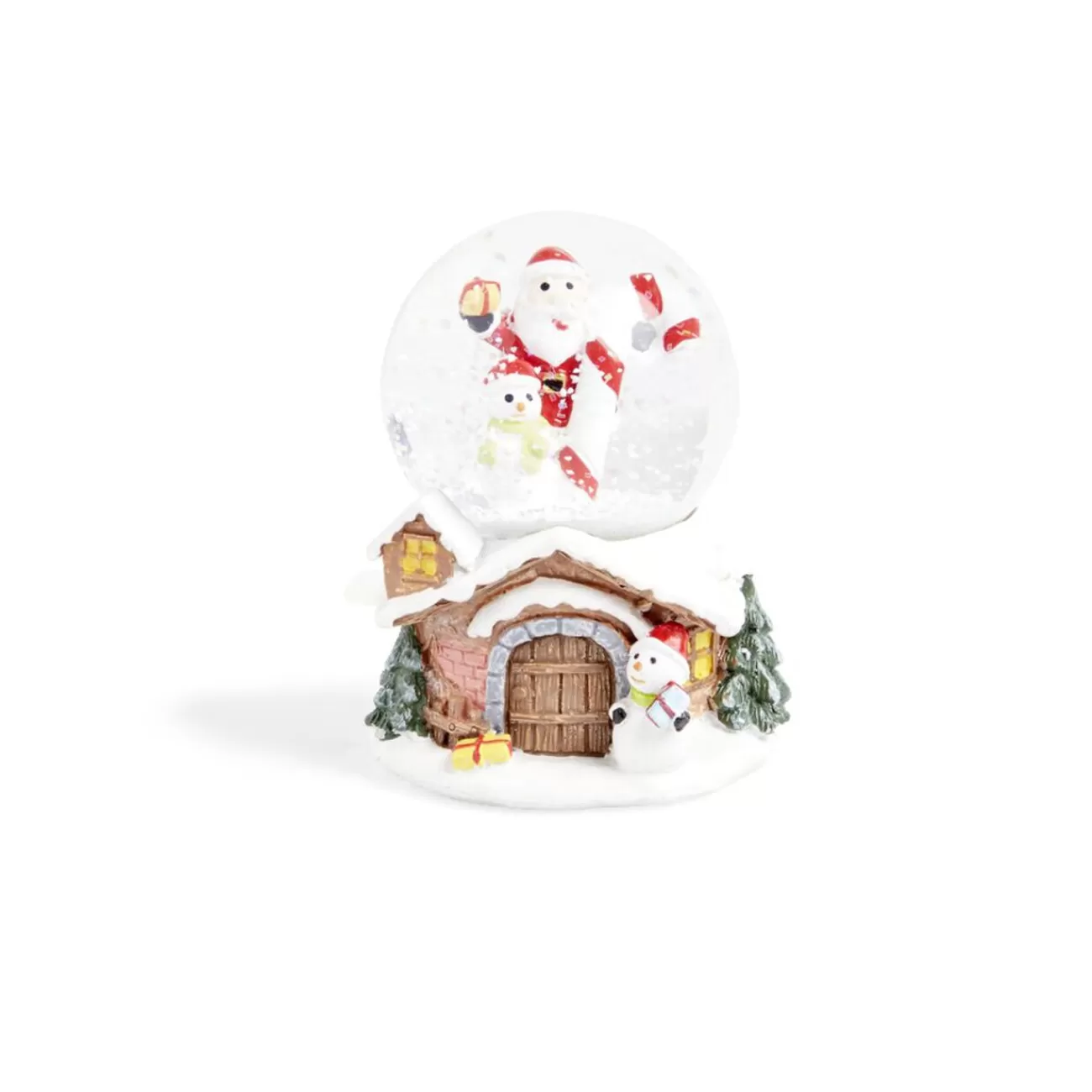 Gifi Boule à neige Noël Ø8,3xH10,5 cm - 4 modèles< Décoration Intérieure De Noël