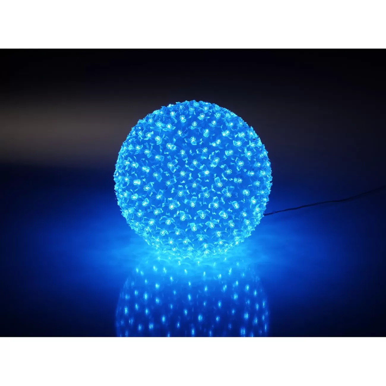 Gifi Boule à suspendre lumineuse 8 fonctions 300 LED< Décoration Extérieure De Noël