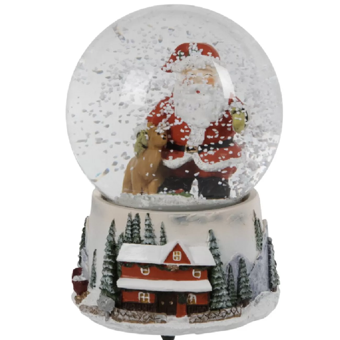 Gifi Boule de neige musicale en verre< Décoration Intérieure De Noël