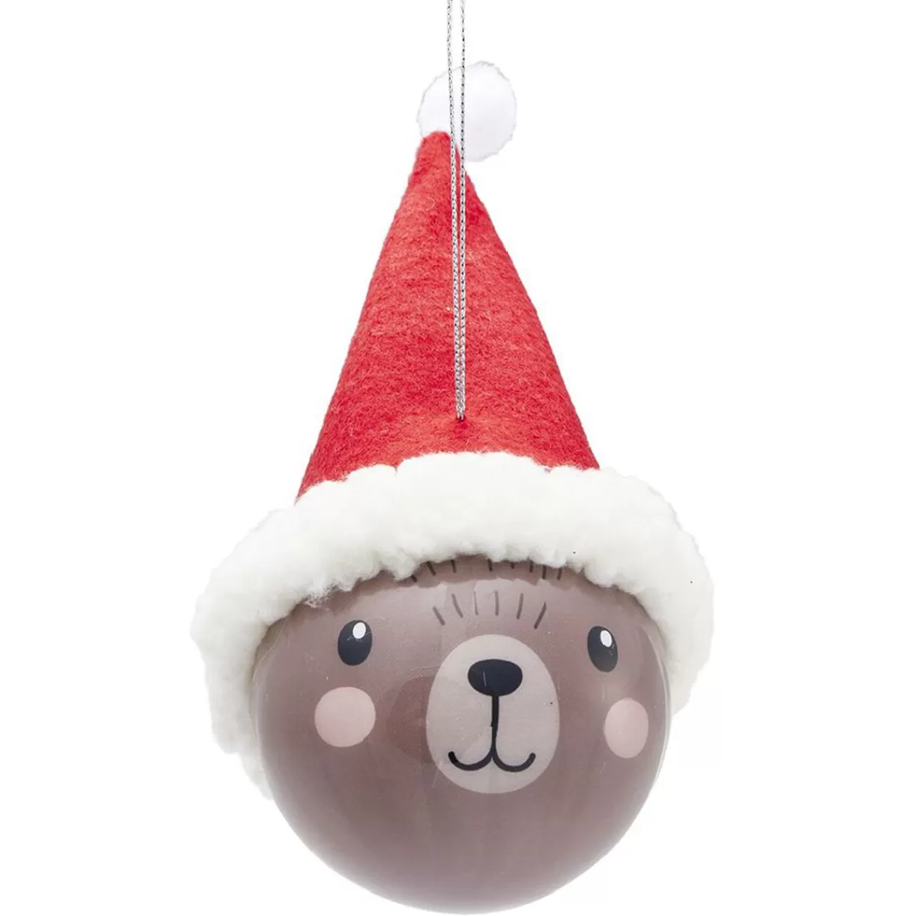 Gifi Boule de Noël avec bonnet à suspendre< Décoration Sapin