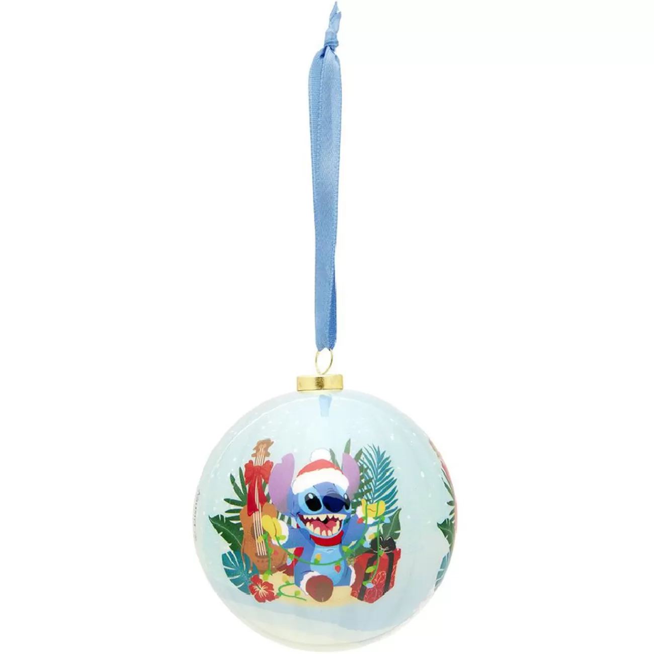 Gifi Boule de Noël Disney Stitch bleu Ø7,5cm< Décoration Sapin