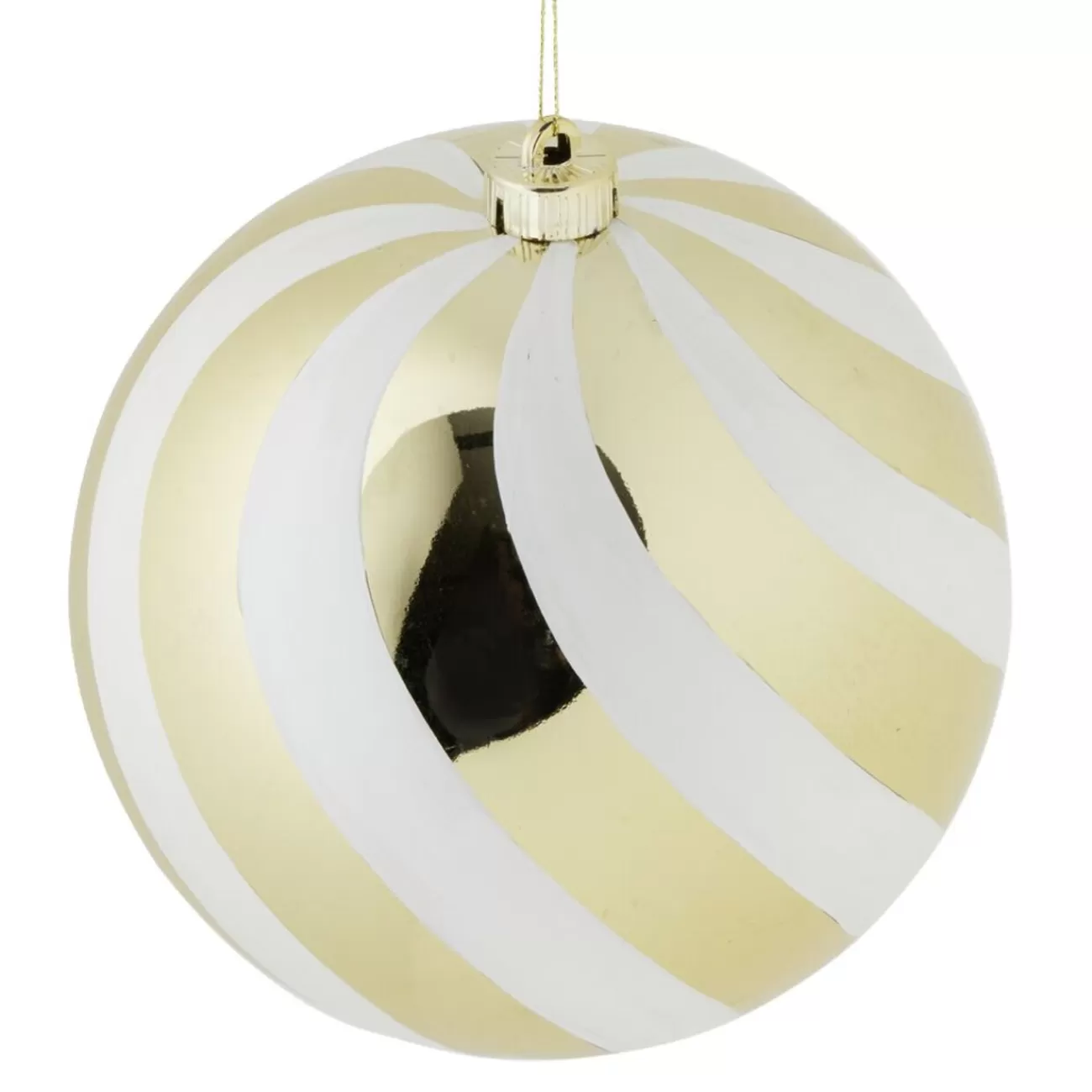 Gifi Boule de Noël XL rouge ou doré Ø20cm< Décoration Extérieure De Noël