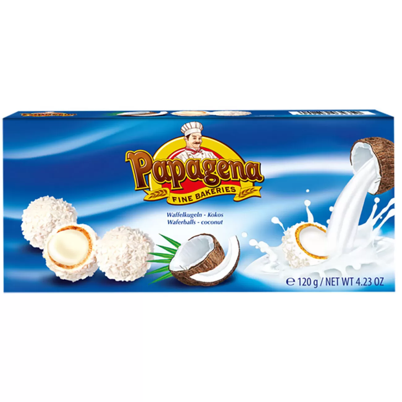 Gifi Boules de gaufrette fourrées saveur coco - 120g Best