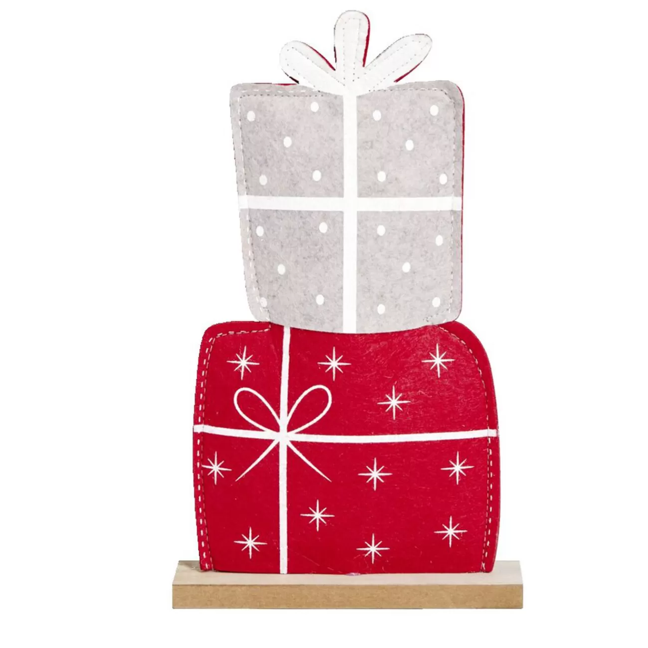 Gifi Cadeaux décoratifs en feutrine à poser H29,5cm< Décoration Intérieure De Noël