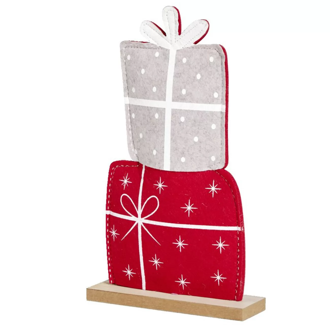 Gifi Cadeaux décoratifs en feutrine à poser H29,5cm< Décoration Intérieure De Noël