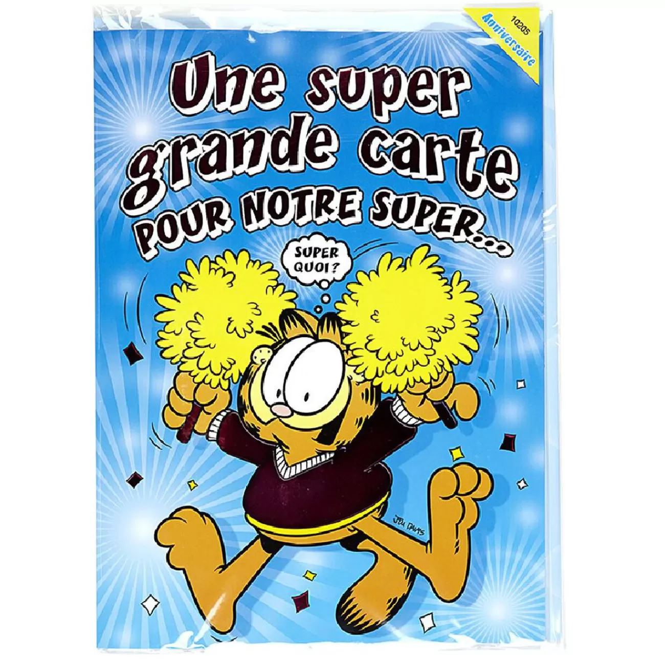 Gifi Carte géante Garfield< Loisirs Créatifs Et Emballage Cadeau