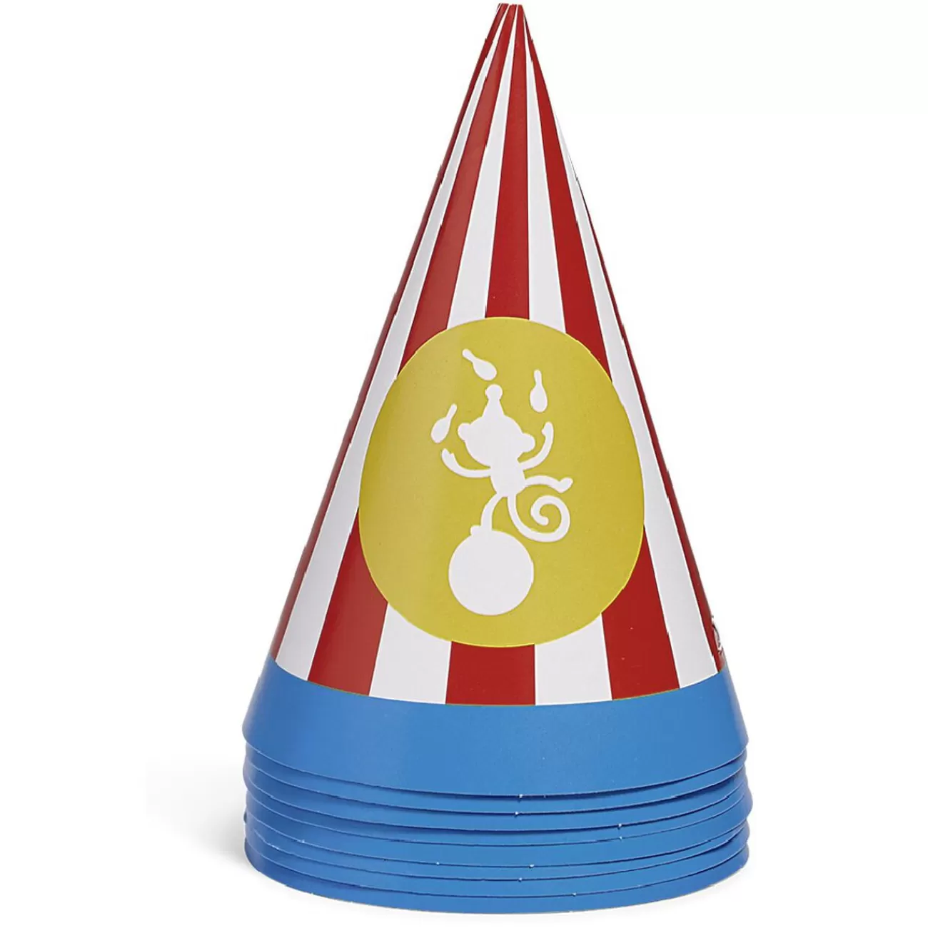 Gifi Chapeau de fête Circus en carton x 8 Discount