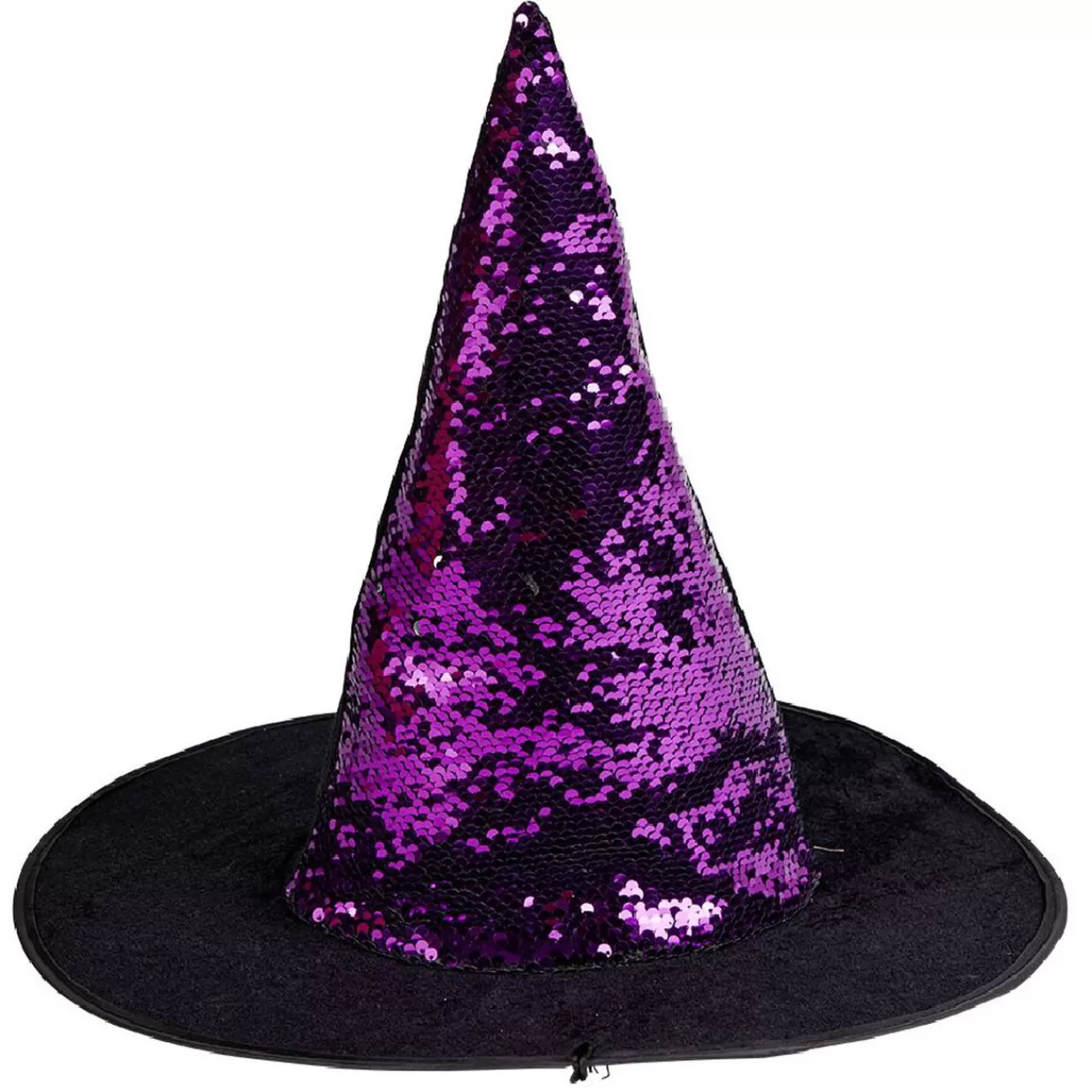 Gifi Chapeau Halloween sorcière TU enfant noir à sequins Cheap